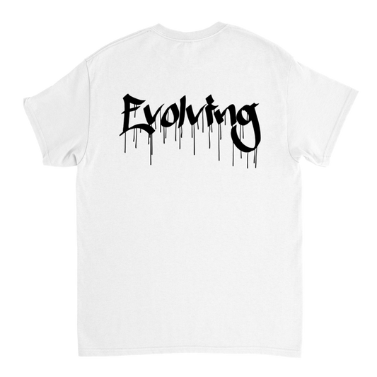 Drippy Evolving T-shirt White