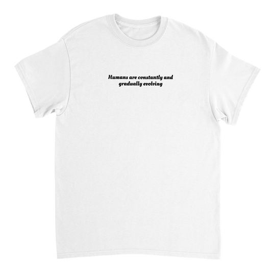 Human T-shirt White