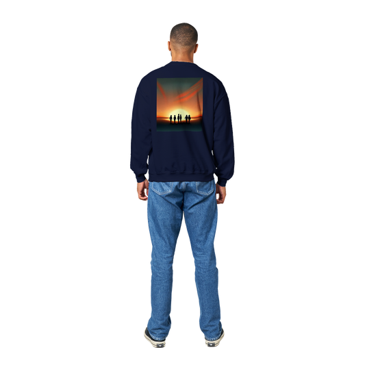 Sunset Horizon Sweatshirt Navy Blue