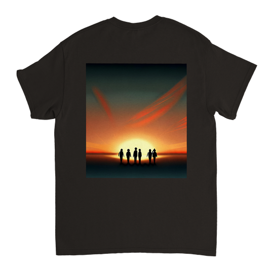 Sunset Horizon T-shirt Black