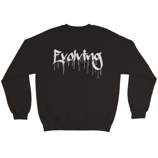 Drippy Evolving Sweatshirt Black