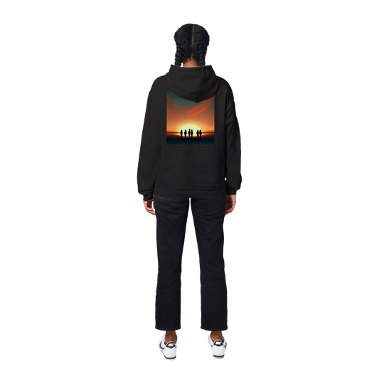 Sunset Horizon Hoodie Black