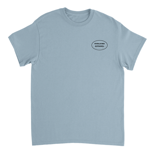 Evolving Made with love T-shirt Light Blue