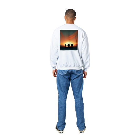 Sunset Horizon Sweatshirt White