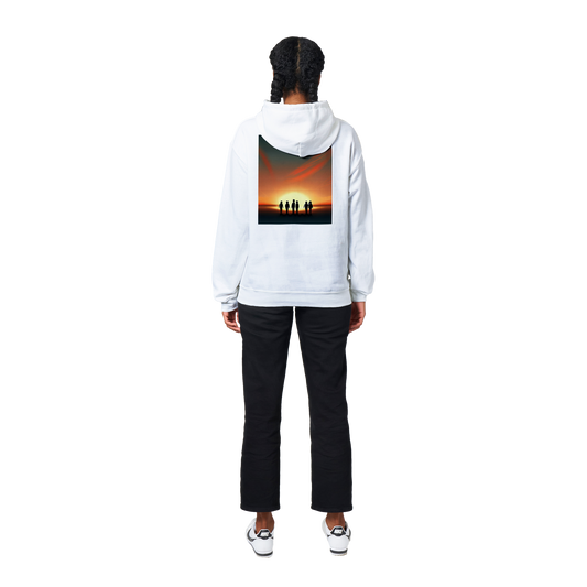 Sunset Horizon Hoodie White