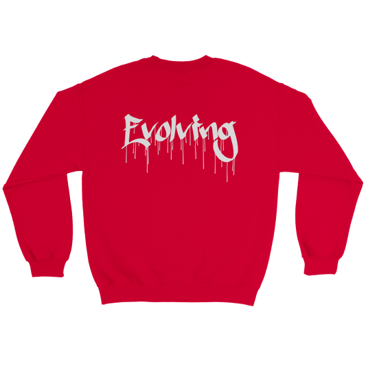 Drippy Evolving Sweatshirt Red