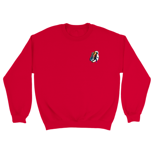 Evolving Ape Sweatshirt Red