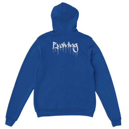 Drippy Evolving Hoodie Navy Blue