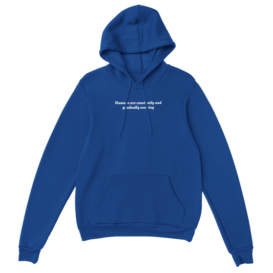 Human Hoodie Navy Blue