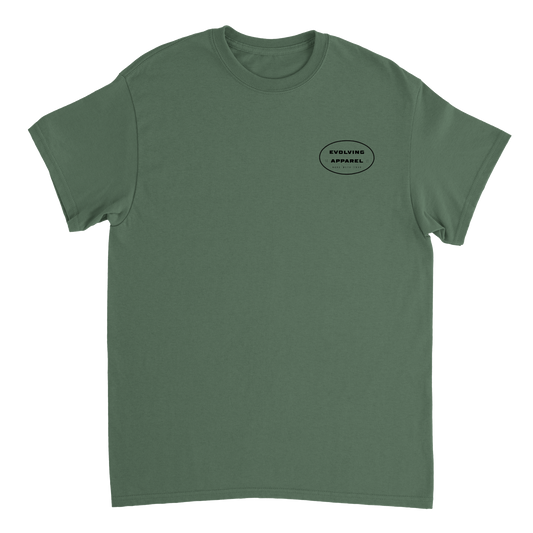 Evolving Made with love T-shirt Green