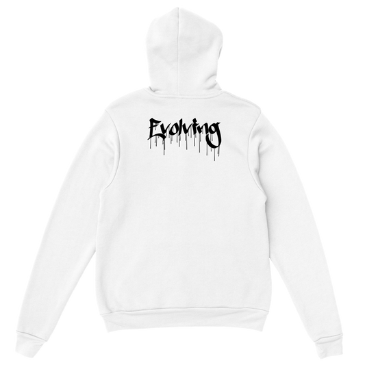 Drippy Evolving Hoodie White