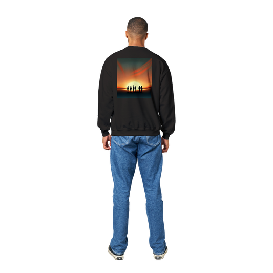 Sunset Horizon Sweatshirt Black