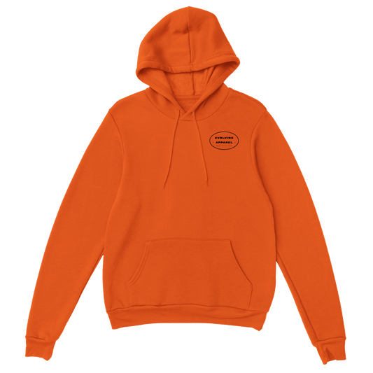 Evolving Made with love Hoodie Orange