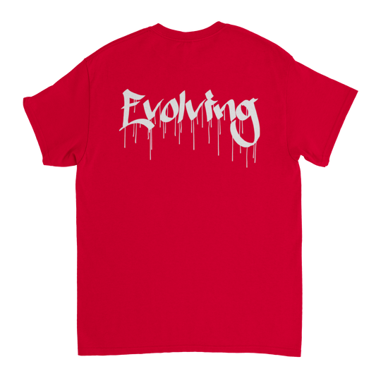 Drippy Evolving T-shirt Red