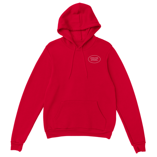 Evolving Made with love Hoodie Red